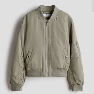 H&M Olive Green Bomber Jacket